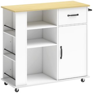 Mobile Cucina con Cassetto, Armadietto e Ripiano