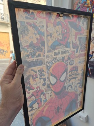 Quadro Spider-Man 40x60 Cm