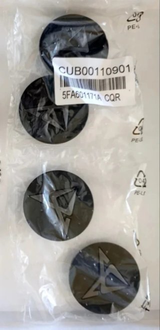Tapas  buje Cupra (Set de 4)