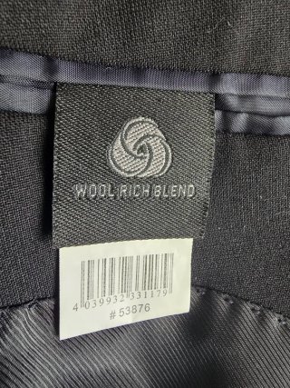 Traje de chaqueta gris a cuadros