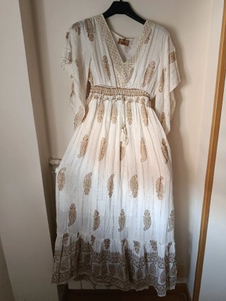 Vestido estilo ibicenco