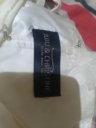 Traje de Novia Blanco con Corsé