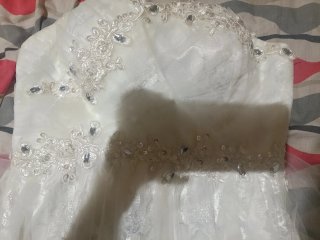 Traje de Novia Blanco con Corsé