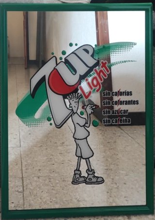 Espejo 7-Up Light Fido Dido