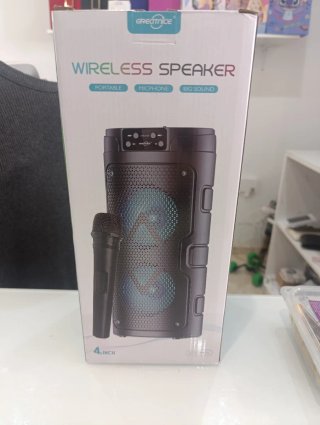 Altavoz Bluetooth Portátil con Micrófono