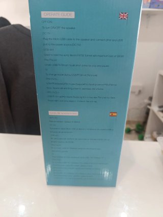 Altavoz Bluetooth Portátil con Micrófono