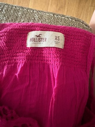 Blusa rosa Hollister