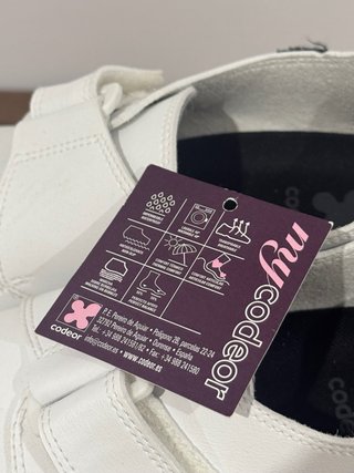 Zapatos de seguridad blancos Codeor
