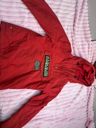 Chaqueta Napapijri Roja Niño