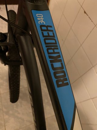 Bicicleta Btwin Rockrider 26 Negra