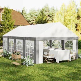 Carpa Fiesta 4x8m Jardín con Paredes
