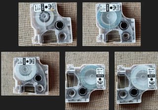 Lote cintas Dymo D1 19mm