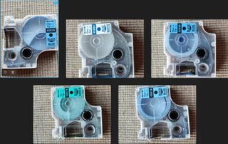 Lote cintas Dymo D1 19mm