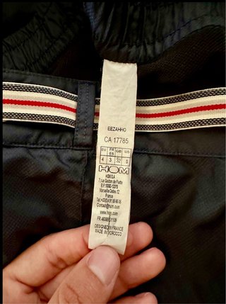 Bañador marca Hom Negro Talla S