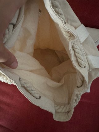 Set 4 borse pochette beige e bianche