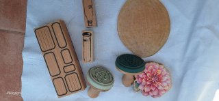 Lote cintas decorativas y varios de manualidades