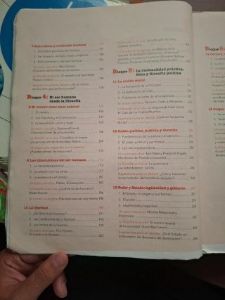 Filosofía, Bachillerato 1