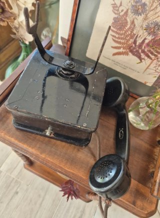 Teléfono Antiguo Ericsson Siglo XIX