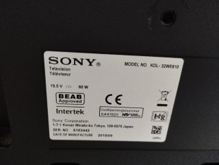 Sony Bravia 32 KDL-32WE610 + Mando