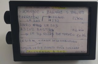 Roadbook manual moto