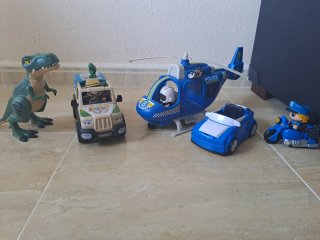 Lote Juguetes Pinypon: Coche, Helicóptero y más