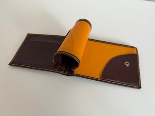 Portafoglio Timberland in pelle marrone