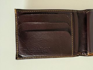 Portafoglio Timberland in pelle marrone