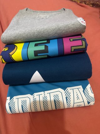 Lote 4 Camisetas Adidas Talla XL
