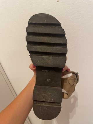 Sandalias Plataforma Camila's Marrones