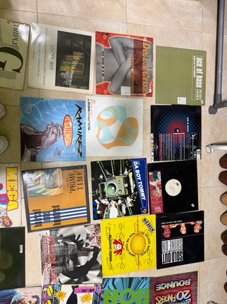 Technics SL-1200MK2Tocadiscos  PACK DE 2  + DISCOS