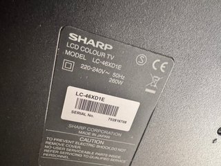 TV Sharp Aquos LC-46XD1E Full HD