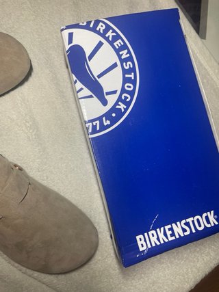 Zuecos Birkenstock Boston sin usar Talla 42