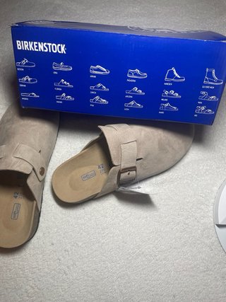 Zuecos Birkenstock Boston sin usar Talla 42