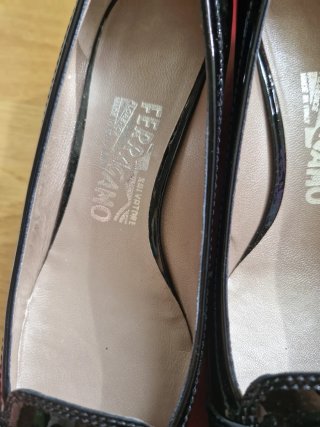 Zapatos Ferragamo Charol Talla 36.5