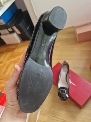Zapatos Ferragamo Charol Talla 36.5