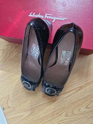 Zapatos Ferragamo Charol Talla 36.5