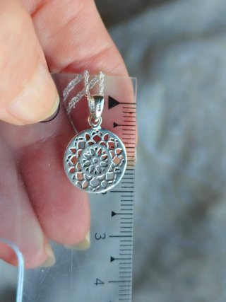 Colgante Mandala Plata 925