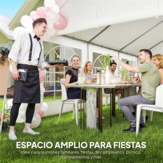 Carpa Fiesta Jardín 4x6m con Luces