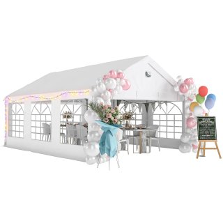 Carpa Fiesta Jardín 4x6m con Luces