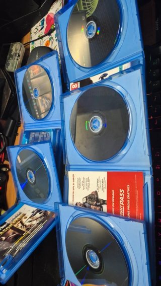Lotto 5 giochi PS4