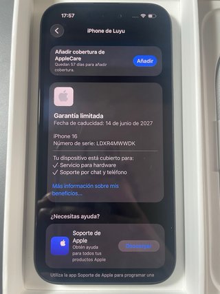 iPhone 16 128GB Nuevo