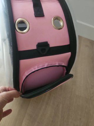 Transportín Transpirable y Cómodo para Mascotas