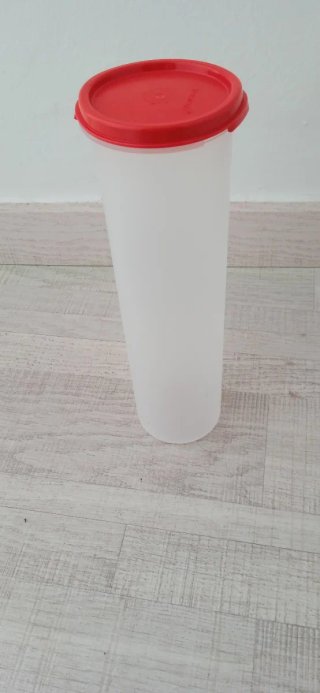 Contenedor espaguetis 1.1L tapa roja