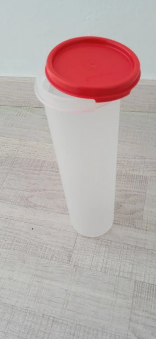Contenedor espaguetis 1.1L tapa roja