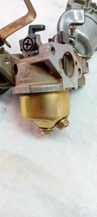 Carburador para generador
