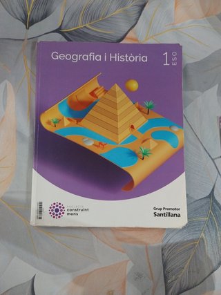 libro GEOGRAFIA I HISTÒRIA 1ESO
