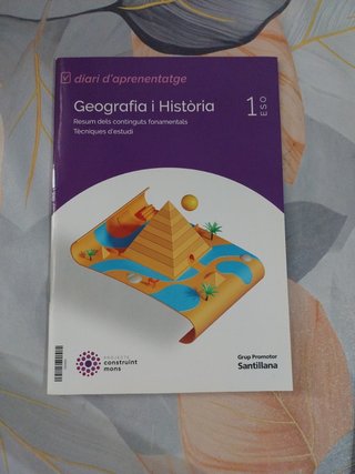 libro GEOGRAFIA I HISTÒRIA 1ESO