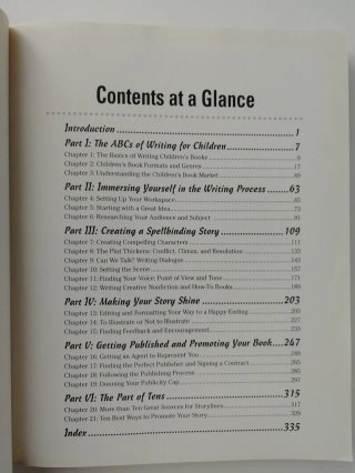 WRITING CHILDREN'S BOOKS FOR DUMMIES