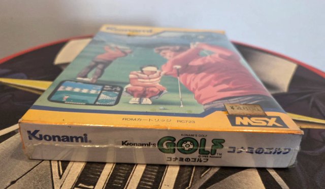 Konami's Golf MSX (1985) RC723 Factory Sealed