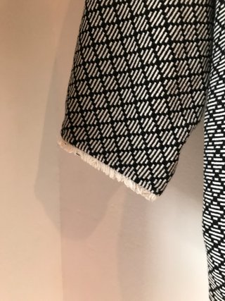 Blusa Massimo Dutti Negra y Blanca